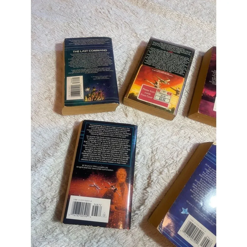 Star Wars Paperback Book Lot - Classic Covers
